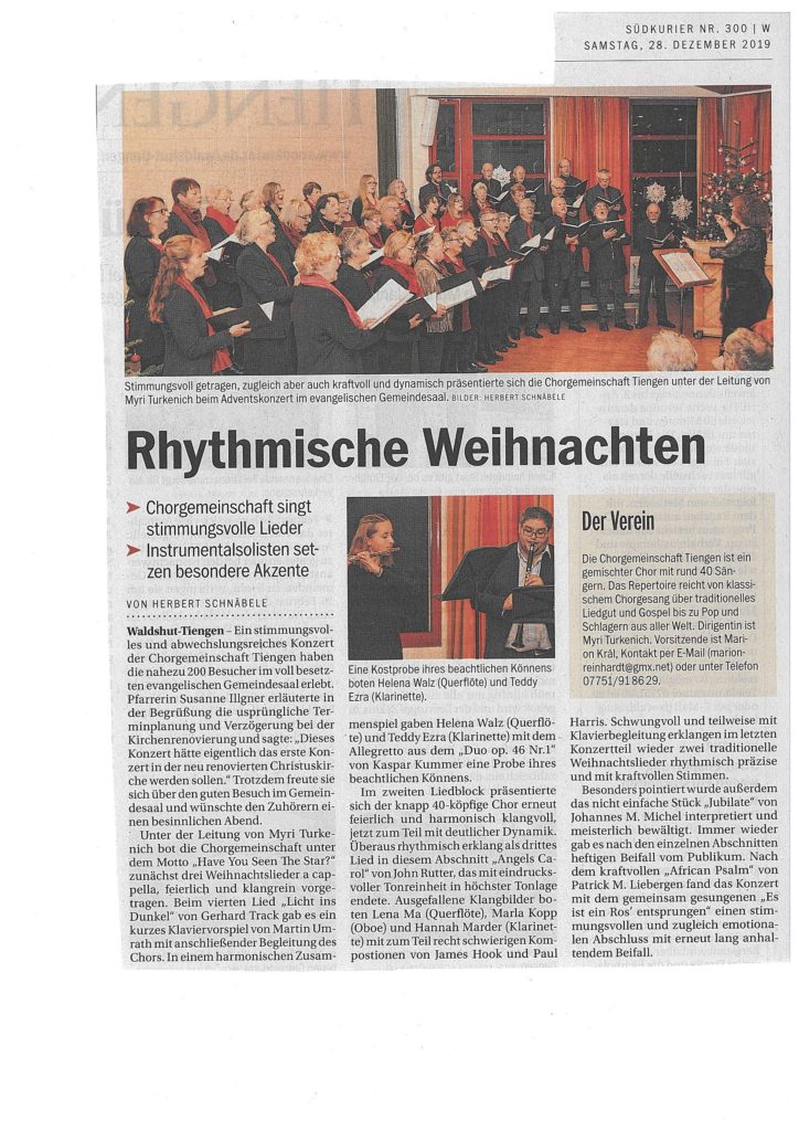 Adventskonzert 2019